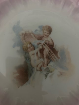 Plato de cerámica artesanal