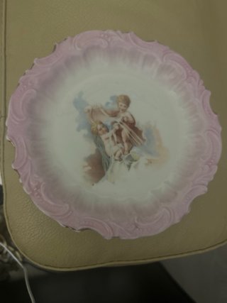 Plato de cerámica artesanal