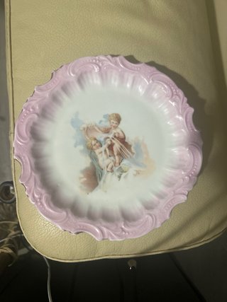 Plato de cerámica artesanal
