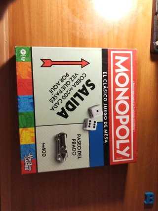 Monopoly Clásico Juego de Mesa Hasbro