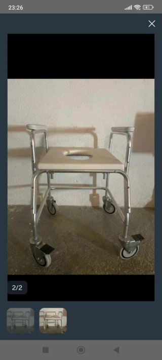 Silla de ducha para mayores