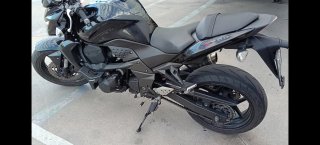 Kawasaki Z750 Naked Negra