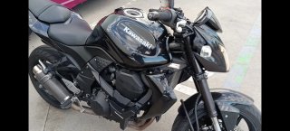 Kawasaki Z750 Naked Negra