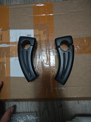 Elevadores de manillar tipo pullback para moto