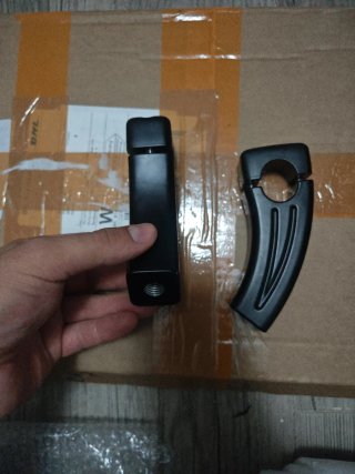 Elevadores de manillar tipo pullback para moto