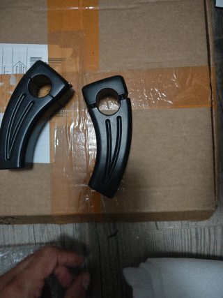 Elevadores de manillar tipo pullback para moto