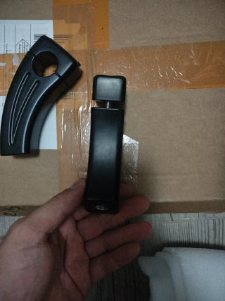 Elevadores de manillar tipo pullback para moto