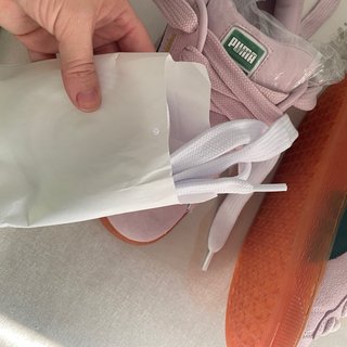 Zapatillas Puma Suede Rosa/Verde Nuevas