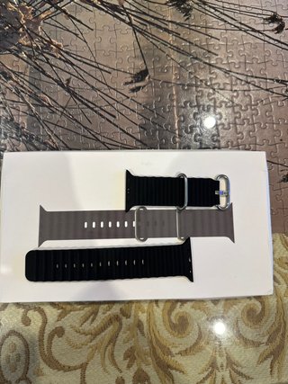 Correa Apple Watch Negra y Gris