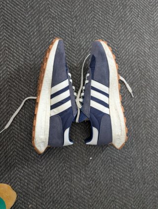 Zapatillas Adidas Retropy E5 Azul/Blanco