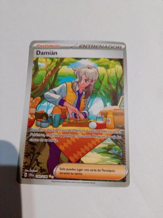 Carta Pokémon Entrenador Damián 249/198