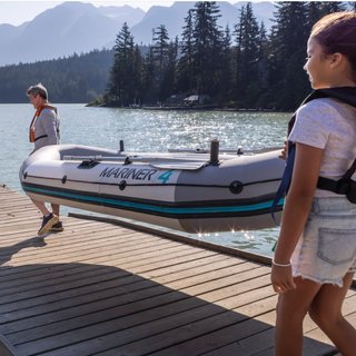 Barco Insuflável Intex Mariner 4 Novo