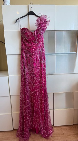 Vestido fiesta pedrería boda gitana pedimiento