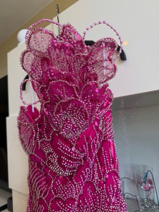 Vestido fiesta pedrería boda gitana pedimiento