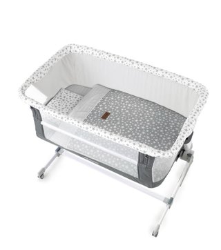 Minicuna Jane con estrellas grises
