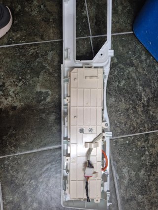 Panel Lavadora Secadora Samsung WD80M4453IW