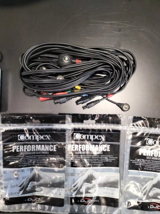 Compex Energy Sport con parches nuevos