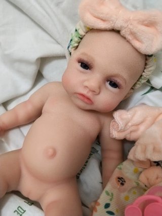 Bebé Reborn Silicona 33 cm