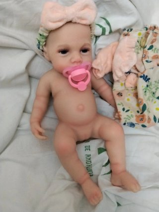 Bebé Reborn Silicona 33 cm