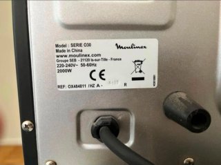 Horno Eléctrico Moulinex