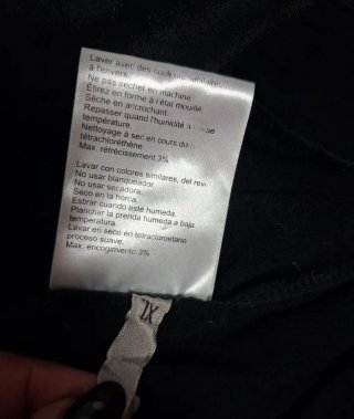 Blusa Nü Denmark Seda Talla XL estilo oversize