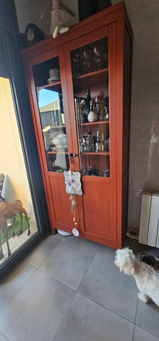 Vitrina / Armario de madera 80€