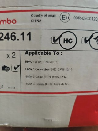 Discos Freno Brembo BMW Delanteros Traseros