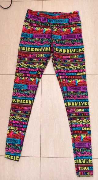 Mallas largas Zumba multicolor