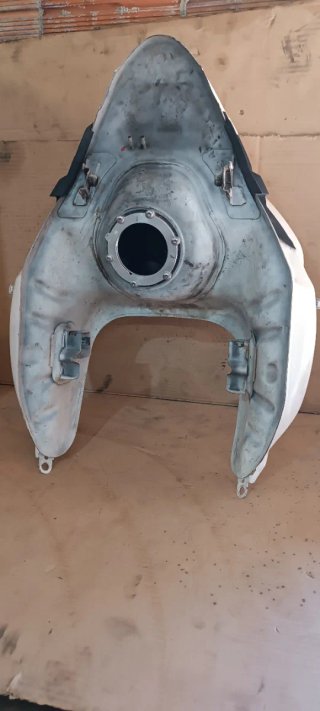 Depósito Gasolina Triumph Tiger 800 XCX Blanco