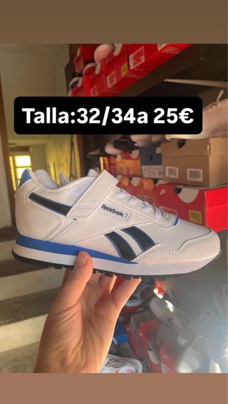 Zapatillas Reebok Talla 32/34a