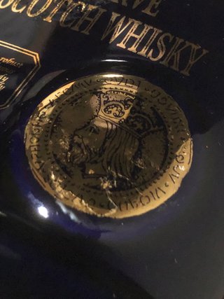 Garrafa Cerâmica Whisky Sovereign 25 Anos