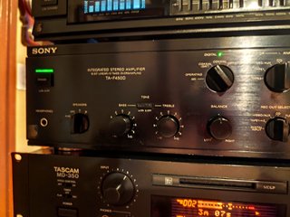 Amplificador Sony TA-F450D Negro