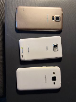 Samsung Galaxy S2 Blanco y galaxy core y s5 neo