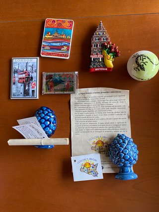 Calamite Souvenir Frigorifero - Set 5 Pezzi