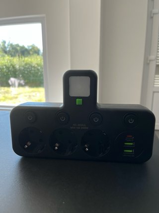 Multipresa 3 Prese + 2 USB + 1 Type-C