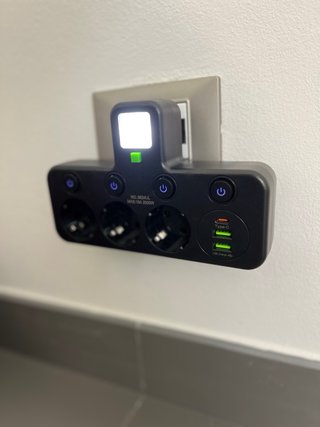 Multipresa 3 Prese + 2 USB + 1 Type-C
