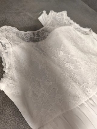 Mono ceremonia niña blanco Talla 7-8 años