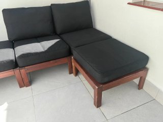 Sofá modular exterior Ikea