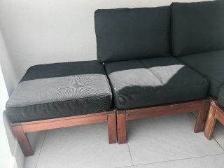 Sofá modular exterior Ikea