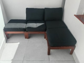 Sofá modular exterior Ikea