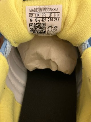 Adidas Run 60s 4.0 Tênis Azul e Amarelo