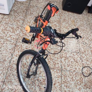 Bicicleta infantil B-PRO naranja