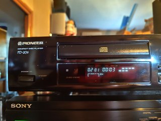 Pioneer PD-206 CD Player