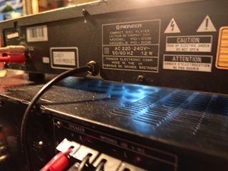 Pioneer PD-206 CD Player