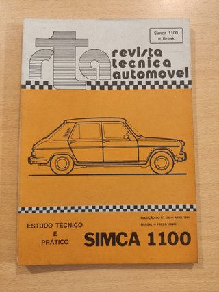 Simca 1100 RTA Manual Taller