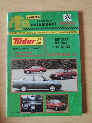 VW Golf Jetta 1.6 MK2 RTA Manual Taller