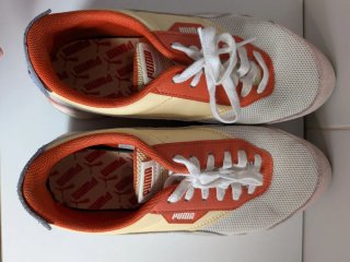 Scarpe Puma donna beige/arancioni