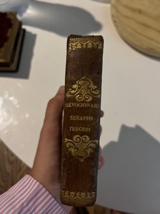 Devocionario Seráfico Tercero (1851) + Manuscrito