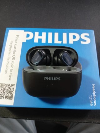 Auriculares Inalámbricos Philips T2569 Negros/Gris