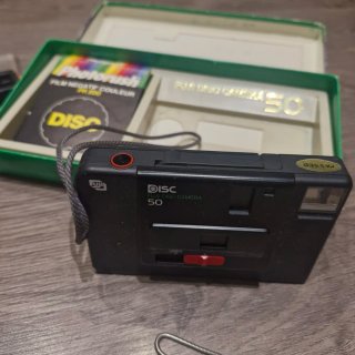 FUJI DISC 50 Cámara antigua rara